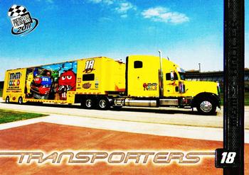 2011 Press Pass #118 No. 18 M&M's Hauler Front