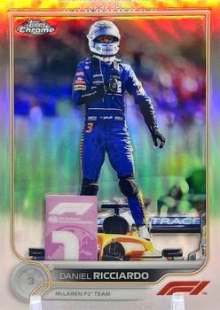 2022 Topps Chrome Formula 1 #28 Daniel Ricciardo Front