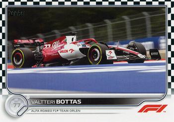 2022 Topps Formula 1 - Checker Flag #125 Valtteri Bottas Front
