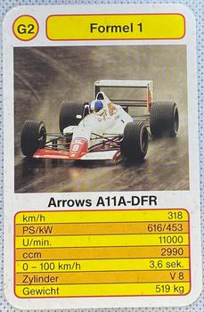 1990 Top Ass Formel 1 #G2 Arrows A11A-DFR Front