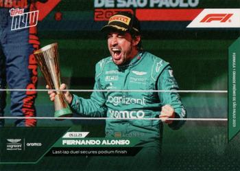 2023 Topps Now Formula 1 #066 Fernando Alonso Front