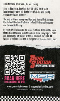 2023 Penn Station Helio Castroneves #2 Helio Castroneves Back