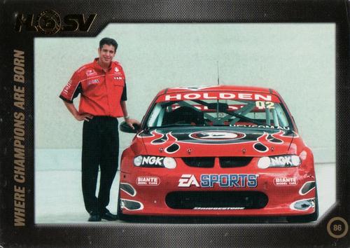 2007 HSV Anniversary Card Collection #86 Rick Kelly Front