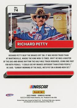 2023 Donruss - Navy Blue #74 Richard Petty Back