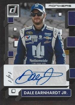 2023 Donruss - Monikers Holo Black #M-DE Dale Earnhardt Jr Front