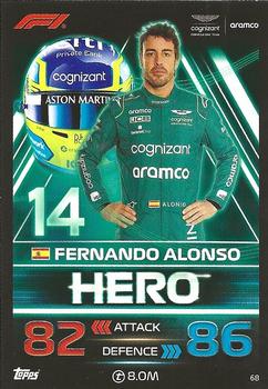 2023 Topps Turbo Attax F1 #68 Fernando Alonso Front