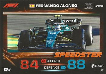 2023 Topps Turbo Attax F1 #69 Fernando Alonso Front