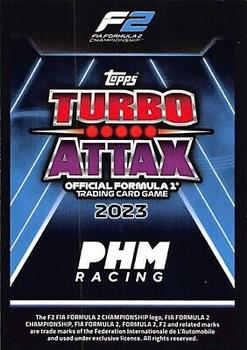 2023 Topps Turbo Attax F1 #208 Brad Benavides Back