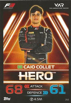 2023 Topps Turbo Attax F1 #252 Caio Collet Front
