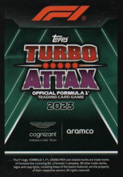2023 Topps Turbo Attax F1 #366 Lance Stroll Back