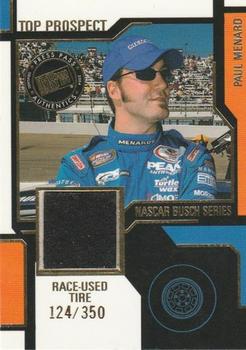 2004 Press Pass Optima - Top Prospects Memorabilia #PM-T Paul Menard Front