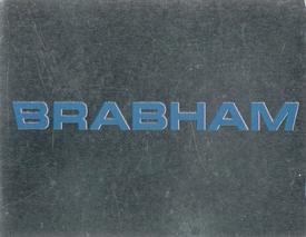 1987 Panini Motor Adventures Stickers #112 Brabham Front