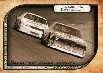 2013 Press Pass Redline - Remembering Davey Allison #DA 5 Bobby Allison's car / Davey Allison's car Front