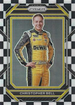 2023 Panini Prizm - Checkered Flag Prizm #35 Christopher Bell Front