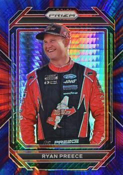 2023 Panini Prizm - Hyper Prizm Red and Blue #25 Ryan Preece Front