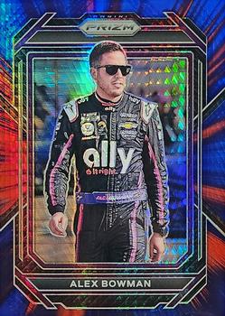 2023 Panini Prizm - Hyper Prizm Red and Blue #27 Alex Bowman Front