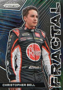 2023 Panini Prizm - Fractal #F13 Christopher Bell Front