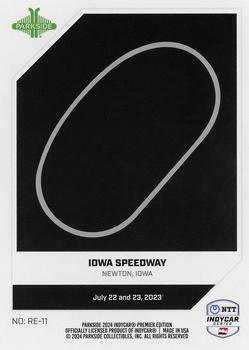 2024 Parkside IndyCar Premier Edition - Race Events #RE-11 Iowa Speedway Back