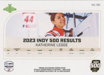 2024 Parkside IndyCar Premier Edition - Foil #160 Katherine Legge Back