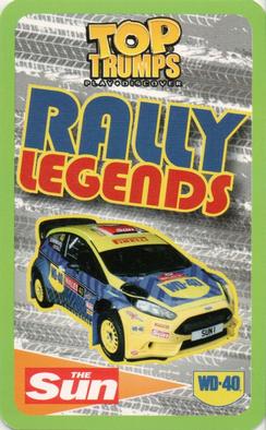 2016 Top Trumps Rally Legends #NNO Pentti Airikkala Back