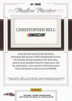 2023 Panini National Treasures - Modern Masters #MM6 Christopher Bell Back