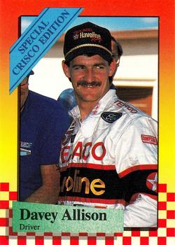 1989 Maxx Crisco #10 Davey Allison Front