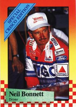 1989 Maxx Crisco #14 Neil Bonnett Front