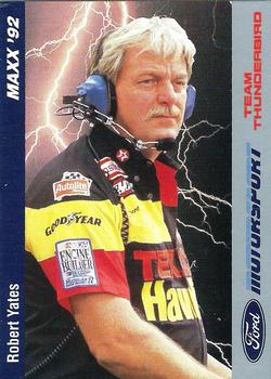 1992 Maxx Ford Motorsport #15 Robert Yates Front