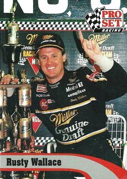 1992 Pro Set #99 Rusty Wallace Front