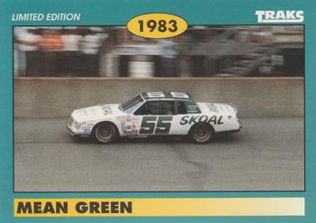 1992 Traks Benny Parsons #43 Mean Green Front