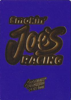 1994 Action Packed Smokin' Joe's #13 Checklist Card Front