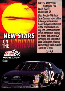 1994 Finish Line - New Stars on the Horizon #3 Chuck Bown Back