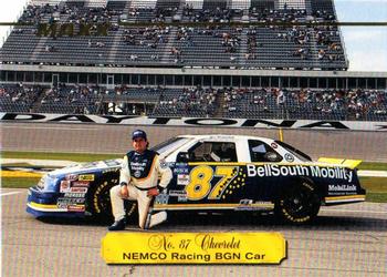 1995 Maxx Premier Series #192 Joe Nemechek's Car Front