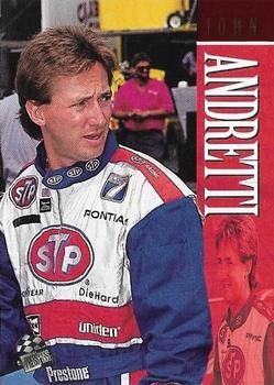 1995 Press Pass - Red Hot #2 John Andretti Front