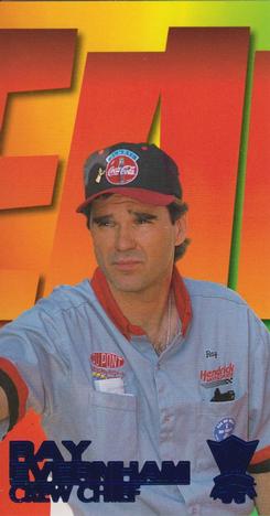 1995 Press Pass Optima XL - Cool Blue #38 Ray Evernham Front