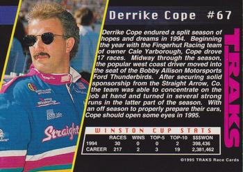 1995 Traks - First Run #67 Derrike Cope Back