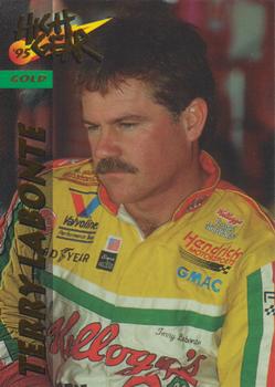 1995 Wheels High Gear - Gold #8 Terry Labonte Front