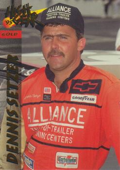 1995 Wheels High Gear - Gold #53 Dennis Setzer Front