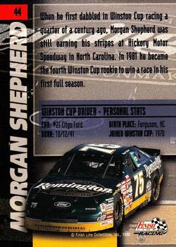 1996 Finish Line - Printer's Proof #44 Morgan Shepherd Back