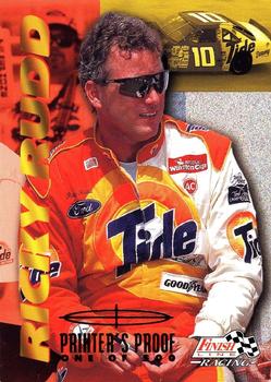 1996 Finish Line - Printer's Proof #52 Ricky Rudd Front