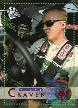 1996 Press Pass - Scorchers #8 Ricky Craven Front