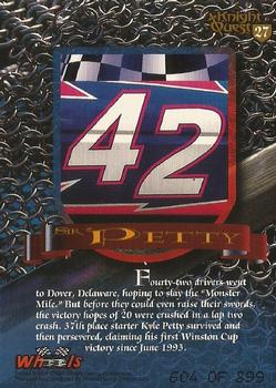 1996 Wheels Knight Quest Armor - Black Knights #27 Kyle Petty Back