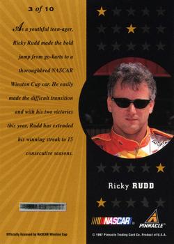 1997 Pinnacle Certified - Certified Team Gold #3 Ricky Rudd Back