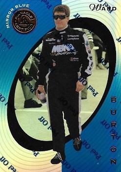 1997 Pinnacle Certified - Mirror Blue #22 Ward Burton Front