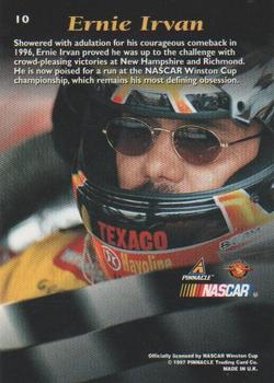 1997 Pinnacle Mint Collection - Gold #10 Ernie Irvan Back