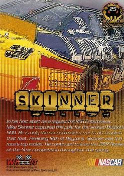 1997 Wheels Viper - Black Racer First Strike #25 Mike Skinner Back