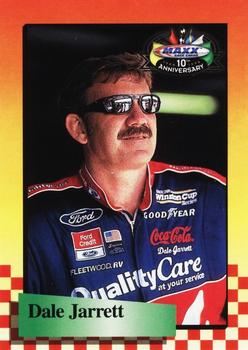 1998 Maxx 10th Anniversary #23 Dale Jarrett Front