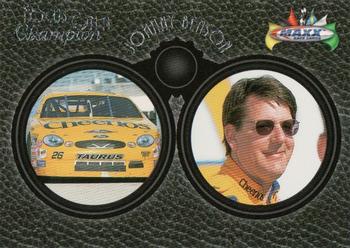 1998 Maxx - Focus on a Champion #FC12 Johnny Benson Front