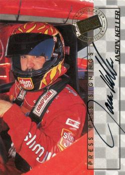 1998 Press Pass - Signings #38 Jason Keller Front