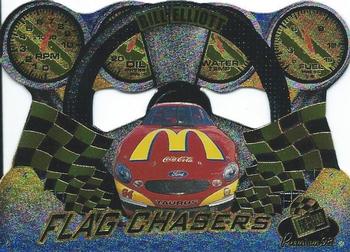 1998 Press Pass Premium - Flag Chasers #FC 26 Bill Elliott's Car Front